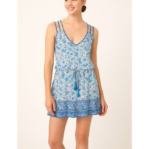 Poupette St. Barth Ditzy Floral Mini Dress Size Small
